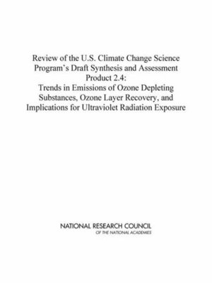 cover image of Review of the U.S. Climate Change Science Program's Draft Synthesis and Assessment Product 2.4